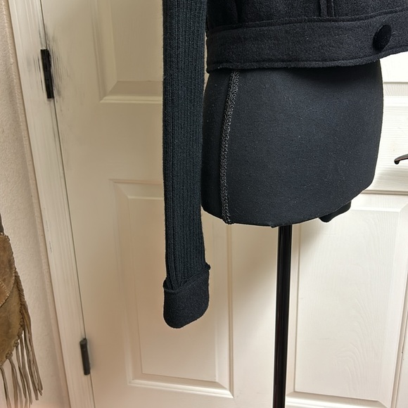 Jessica Simpson Felicity Caviar Black Size Small Jacket, NWT - Picture 6 of 13